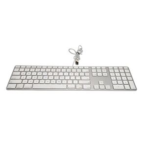 Apple USB Wired Keyboard With Numeric Keypad A1243 USB Outlets 2007 Works